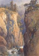 Percy Gray Rogue River Gorge (mk42) oil painting